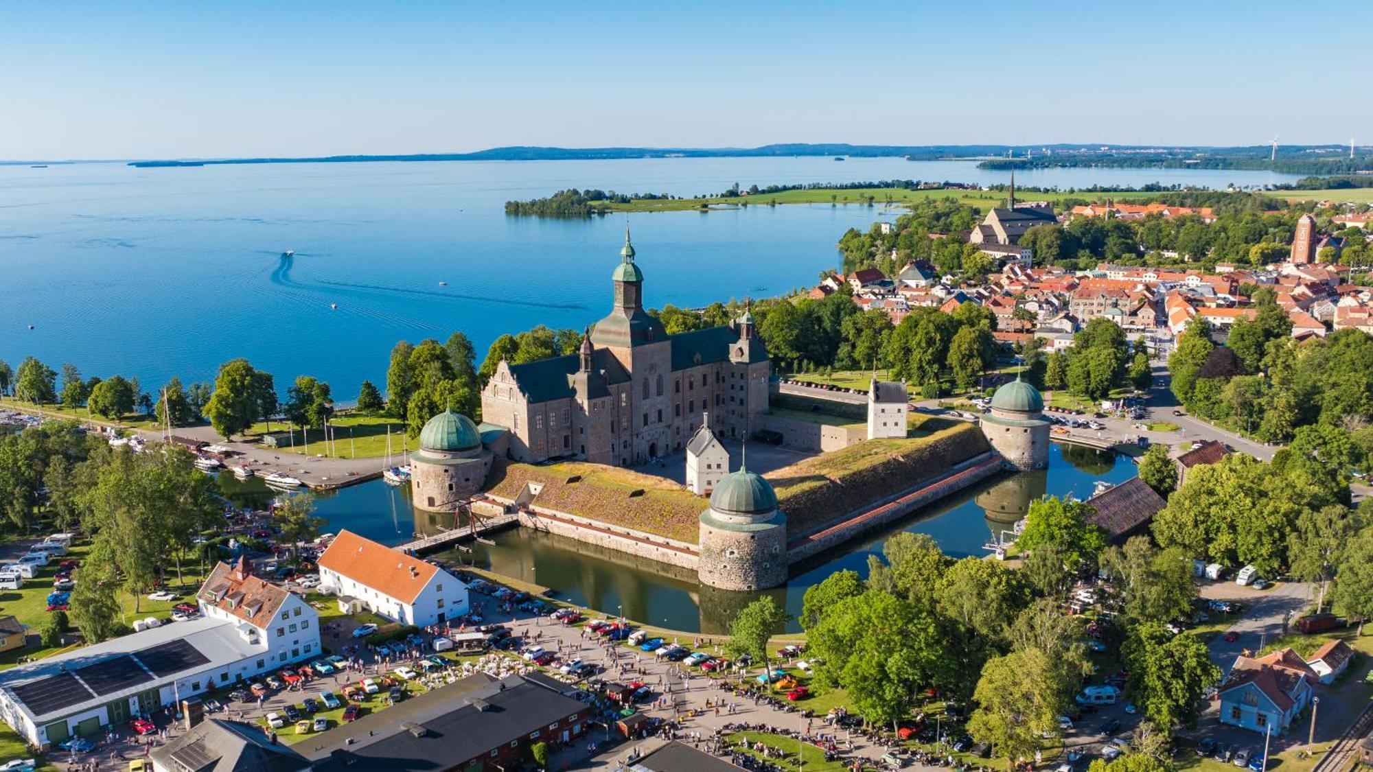 Hotel Slottsgarden Вадстена Экстерьер фото